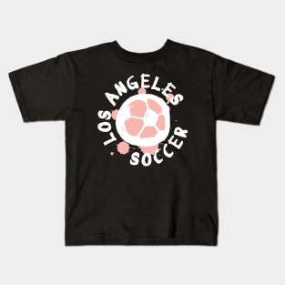 Los Angeles Soccer 02 Kids T-Shirt